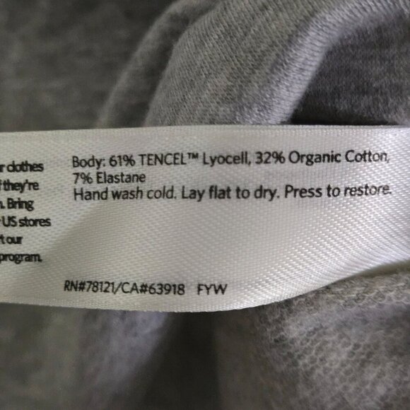 Eileen Fisher Crewneck Raglan Sleeve Top All Season Size S - Picture 6 of 6